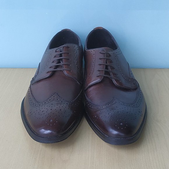 PAUL SMITH BROWN LEATHER SHOES - Picture 2 of 6